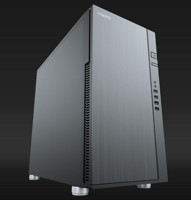 Кутия за компютър Aqirys Icarus Midi Tower Black 