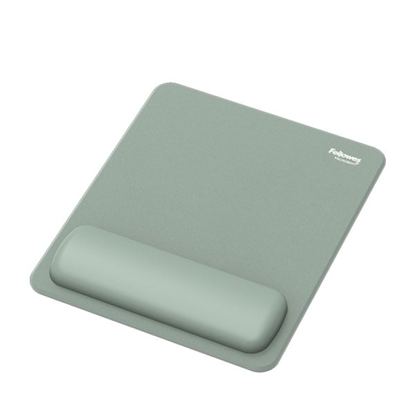 Пад за мишка Fellowes Breyta Hex, 20 x 24 cm, зелен