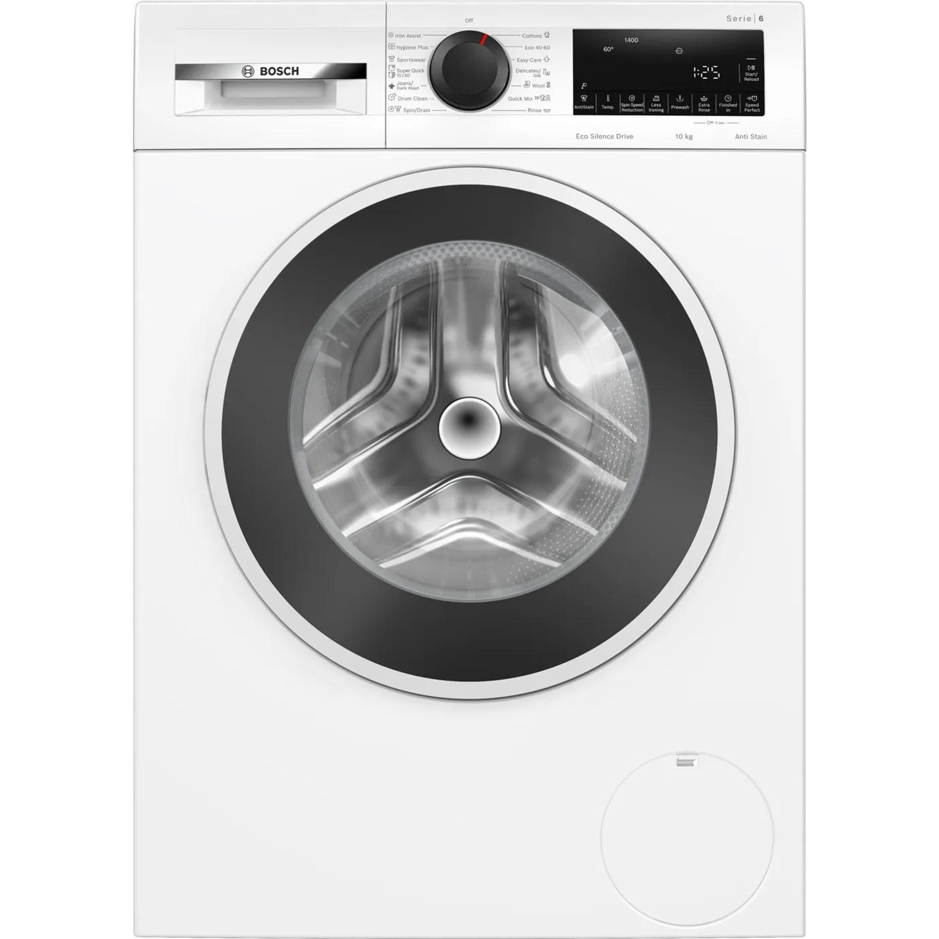 Пералня Bosch WGG2540NBY , 10.00 kg, 1400 об./мин., A , Бял