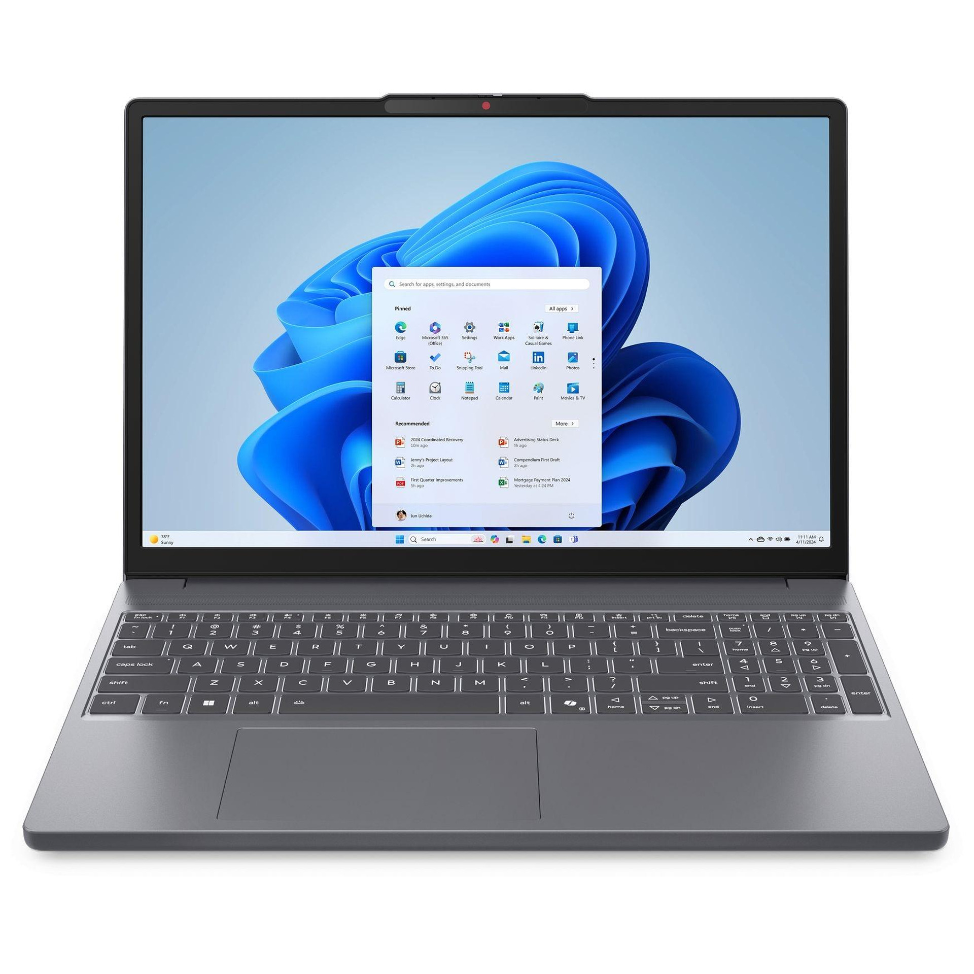 Лаптоп Lenovo IDEAPAD SLIM 3 15ARP10 83K70024BM , 15.30 , 24 , 512GB SSD , AMD Radeon 680M Graphics , AMD Ryzen 7 7735HS OCTA CORE , Windows
