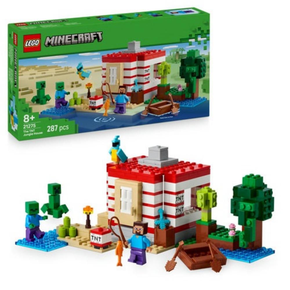 Lego Minecraft The TNT Jungle House (21275) (LGO21275)