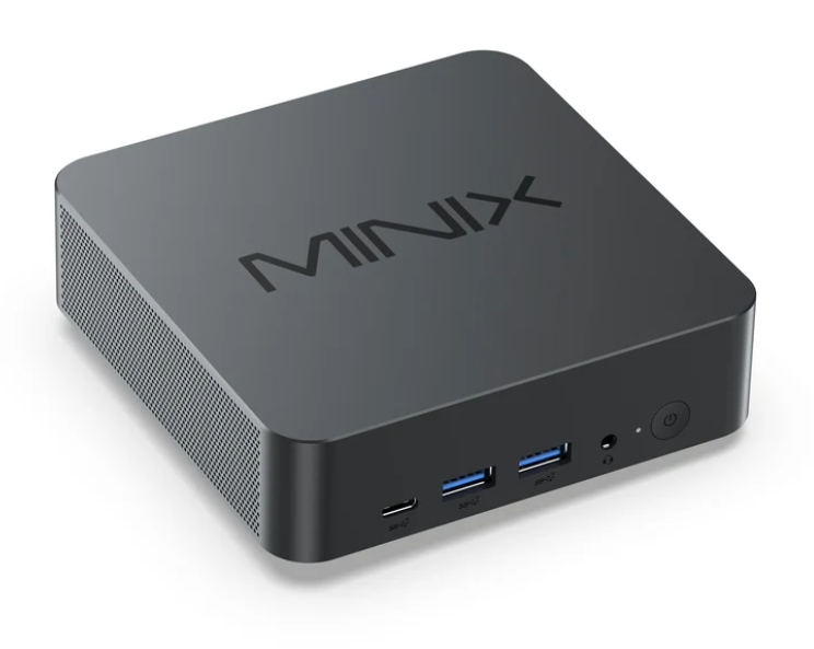 MiniX N512LS Intel Core i5-12600H, 16GB DDR5, 512GB SSD, Dual LAN, Dual HDMI, USB-C, Windows 11 Pro