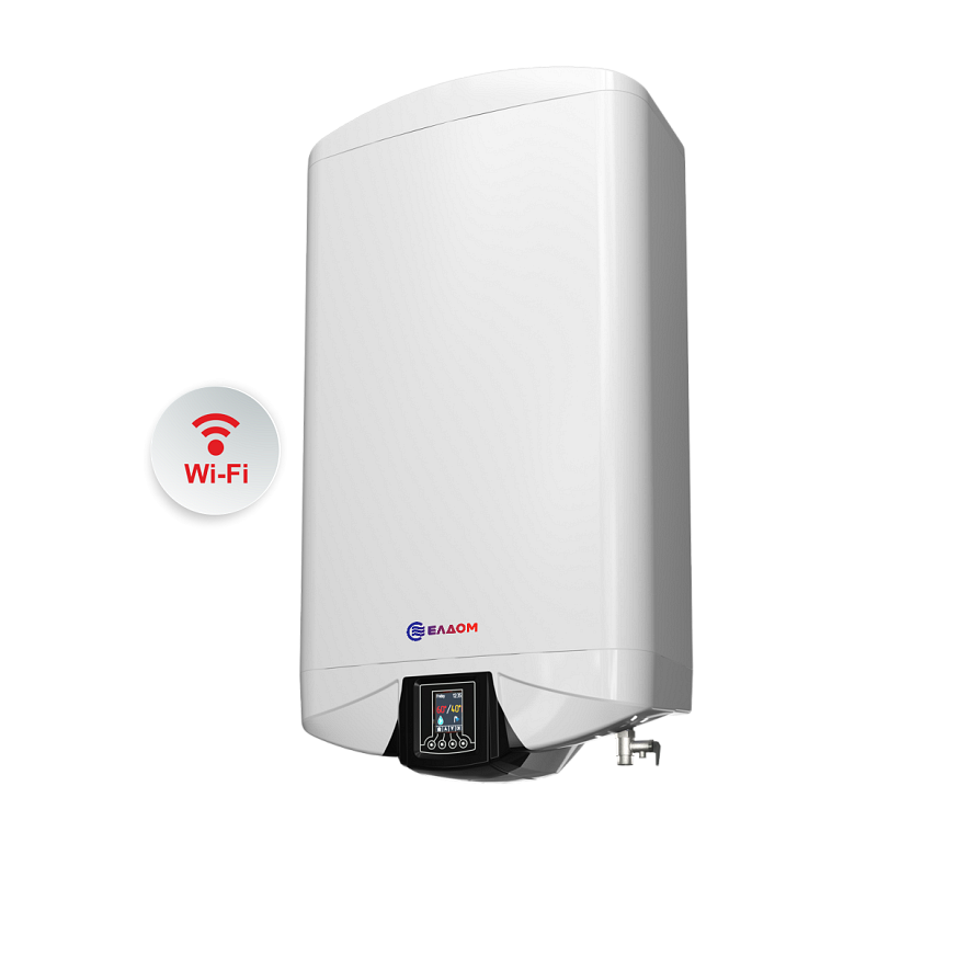 Бойлер Елдом DU060FW-W 50L 3.3KW WI-FI Галант , Вертикален , 3.3 , 50 , B