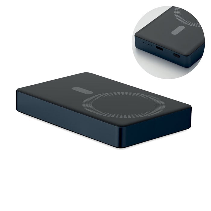 More Than Gifts Мобилна батерия Powerflat, магнитна, 10000 mAh, 20 W, синя