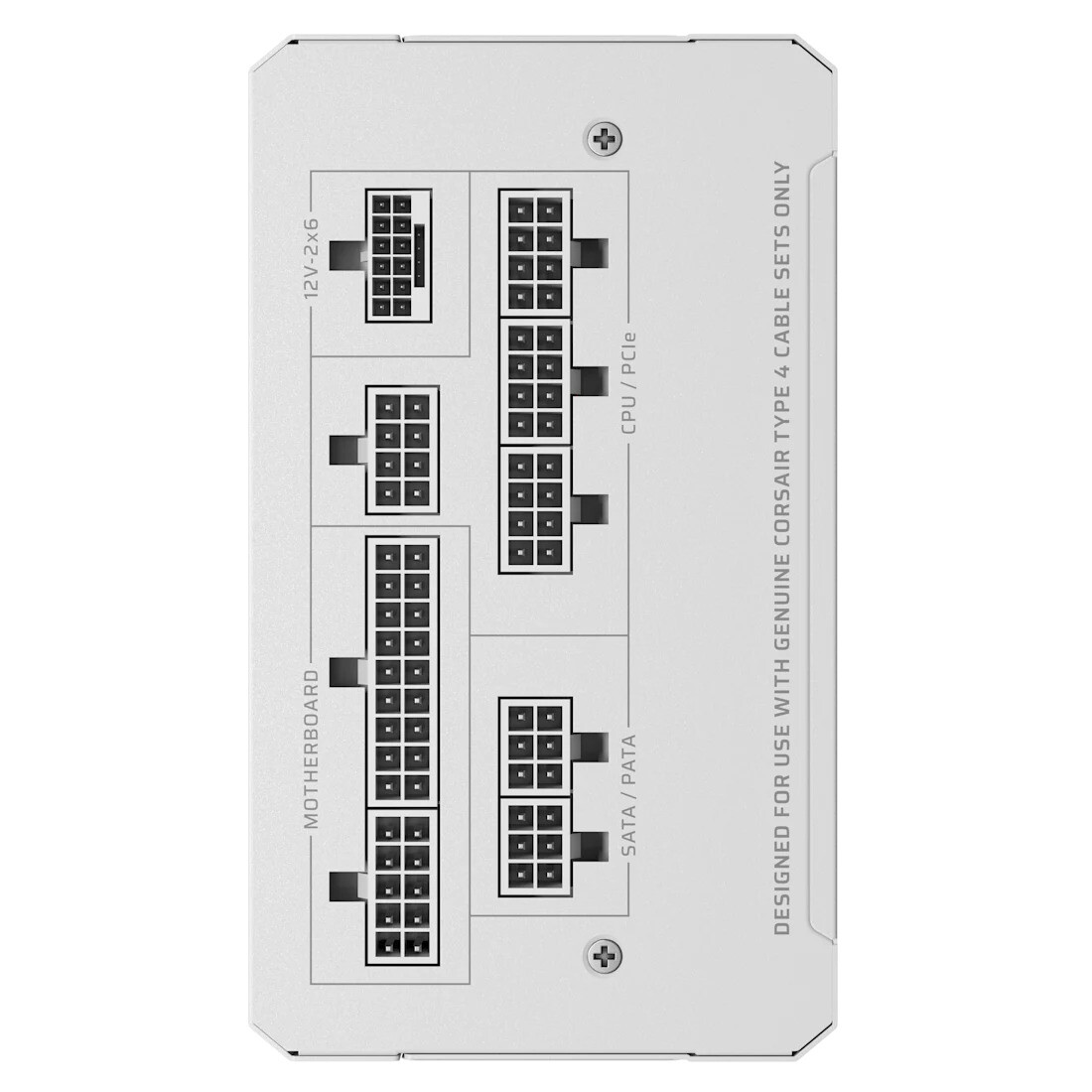 Corsair RM Series RM1000e захранващ блок 1000 W 24-pin ATX ATX Бяла