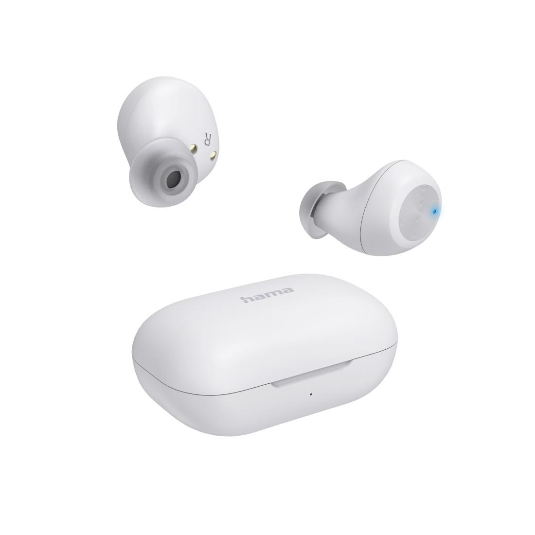 Hama Блутут слушалки &ldquo;Spirit Chop II&rdquo;, TWS, in-Ear, бяло