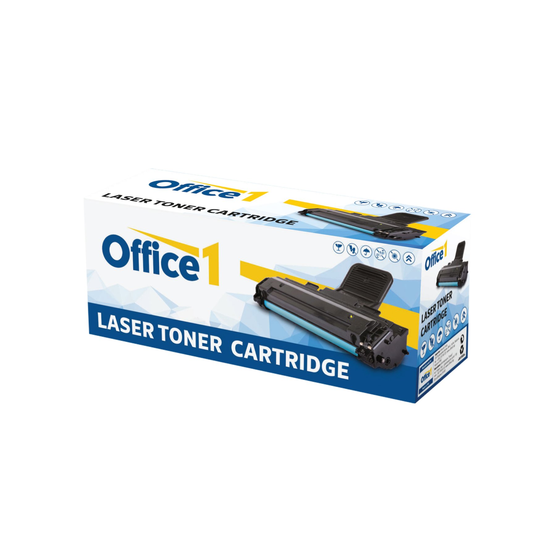 Съвместима тонер касета Office 1 CE262A CP4525, 11000 страници/5%, Yellow
