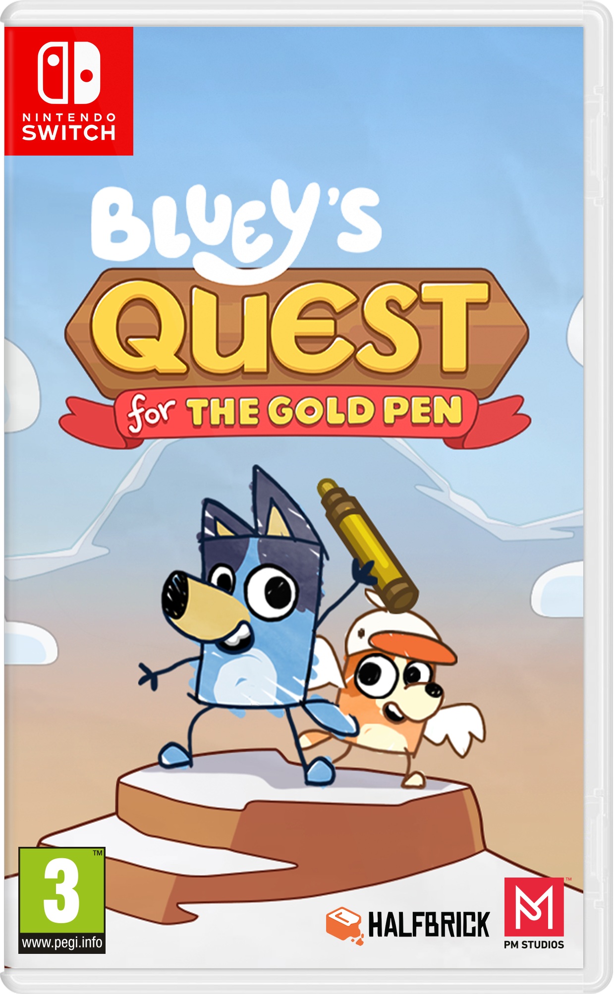 Bluey’s Quest for the Gold Pen (Nintendo Switch)