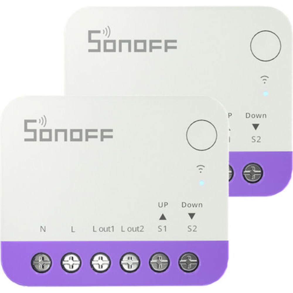 SONOFF MINI-RBS WiFi Smart Mini Roller Shutter Switch (2-pack) (MINI-RBS-2pack) (SONMINI-RBS-2-PACK)