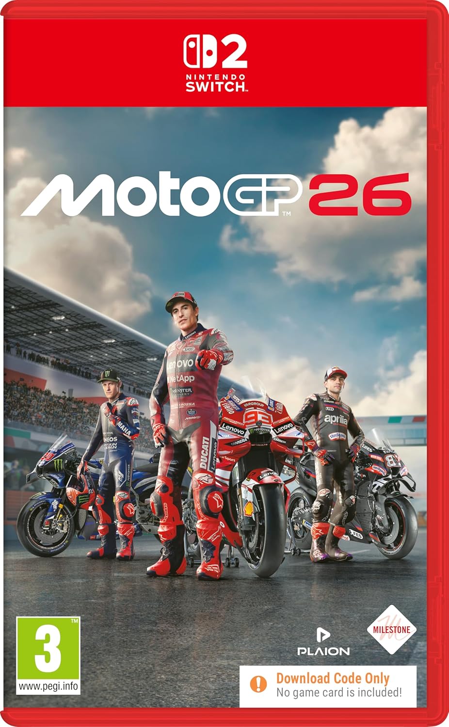 MotoGP 26 - Код в кутия (Nintendo Switch 2)
