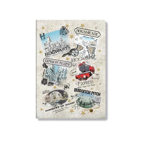 Paperblanks Тетрадка The Wizarding World, A6, широки редове, 40 листа