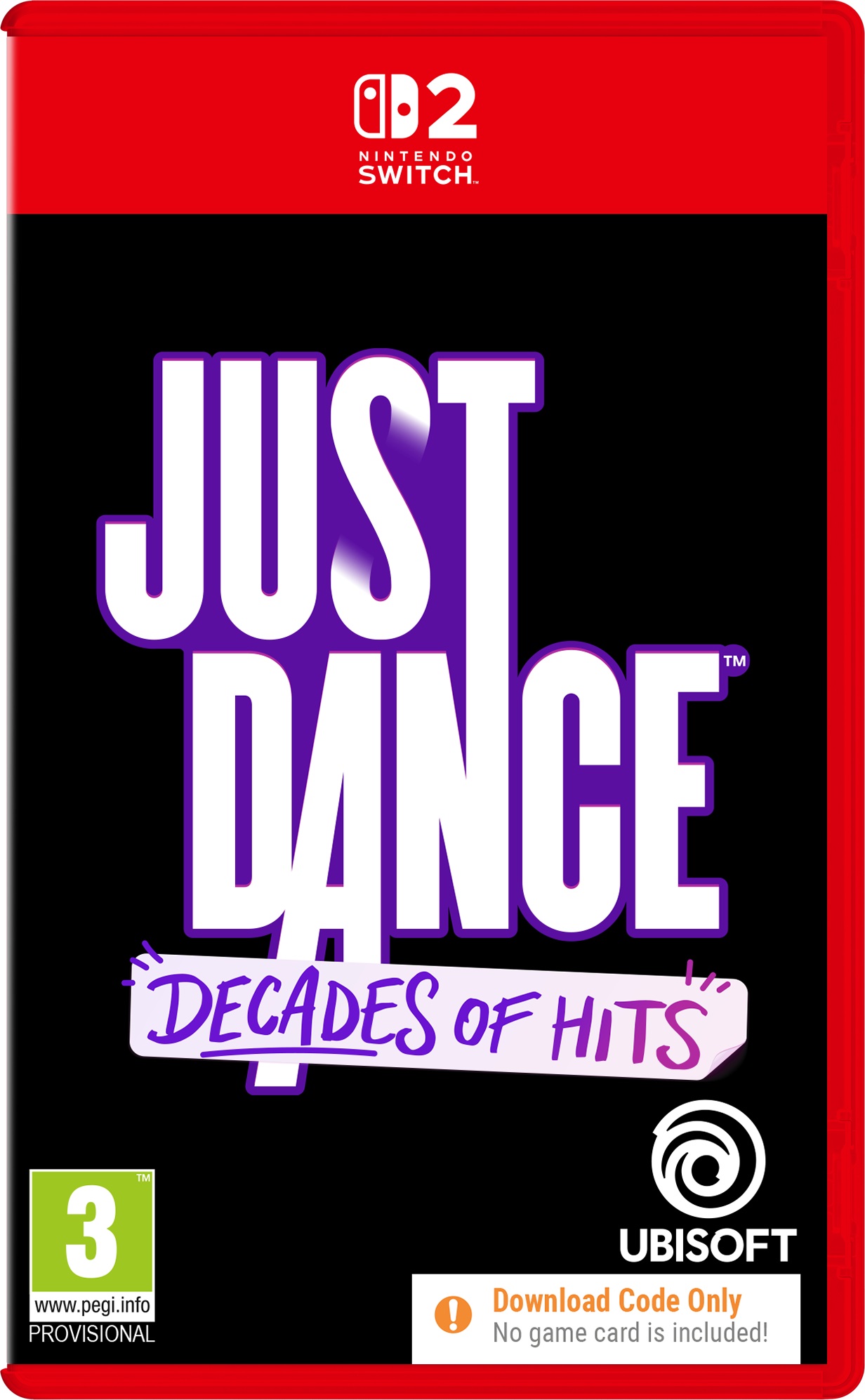 Just Dance: Decades of Hits - Код в кутия (Nintendo Switch 2)
