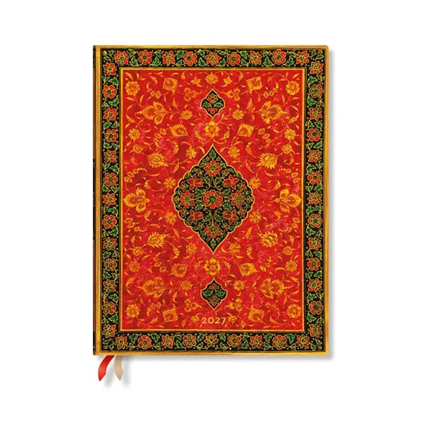 Paperblanks Планер Layla, Ultra, вертикален, твърда корица, 88 листа, за 2027 година
