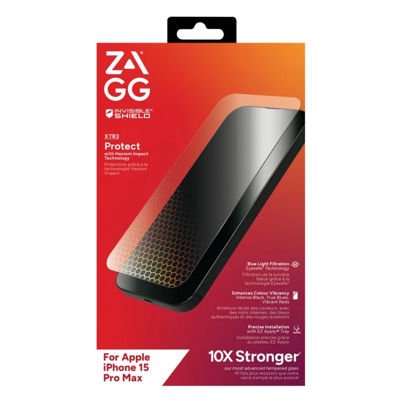 Протектор за дисплей ZAGG InvisibleShield Glass iPhone 15 Pro Max 200111803