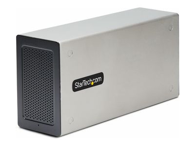 Кутия за компютър Thunderbolt 3 PCIe Expansion Chassis, Enclosure Box W/Dual PCI-E Slots, External PCIe Slots for Laptops/Desktops/All-In-Ones, 8K/4K Output