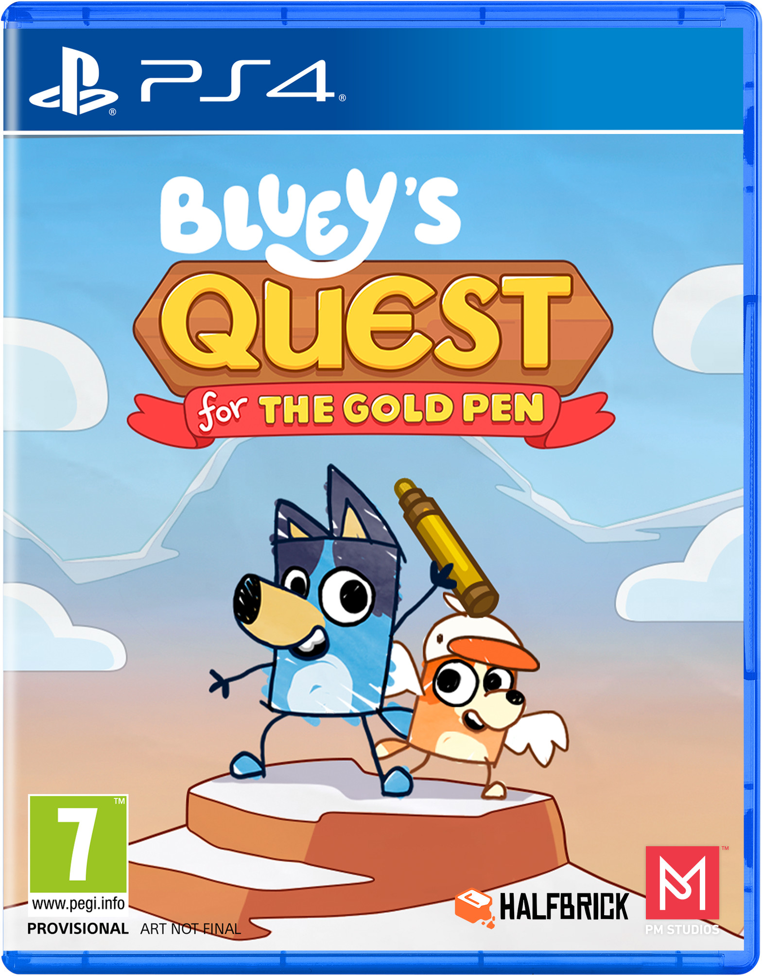 Bluey’s Quest for the Gold Pen (PS4)
