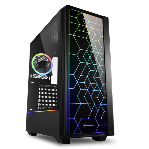Кутия за компютър Sharkoon RGB LIT