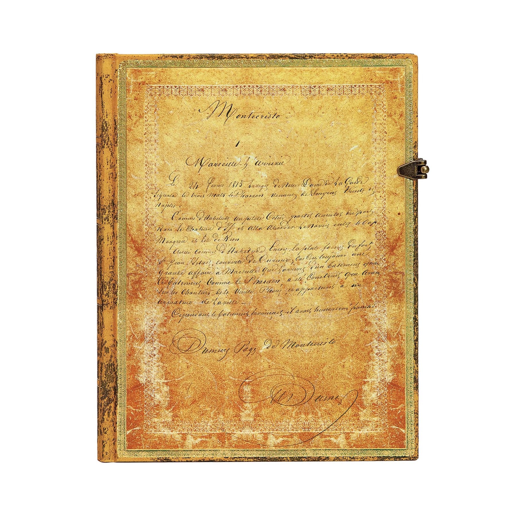 Paperblanks Тефтер Duma's 150th Anniversary, Ultra, широки редове, твърда корица, 72 листа