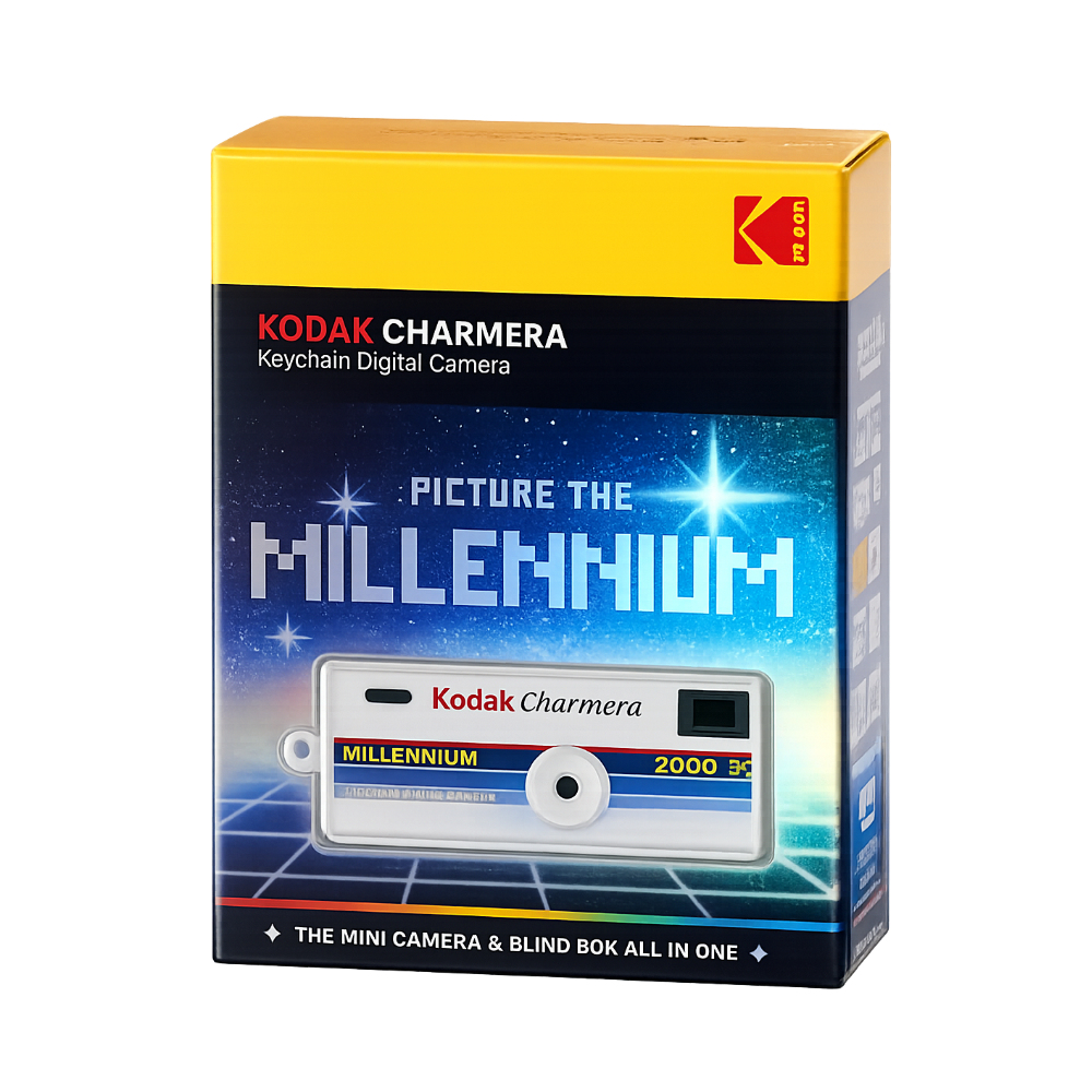 Фотоапарат KODAK CHARMERA Keychain Digital Camera Blind Box - MILLENNIUM Single Box