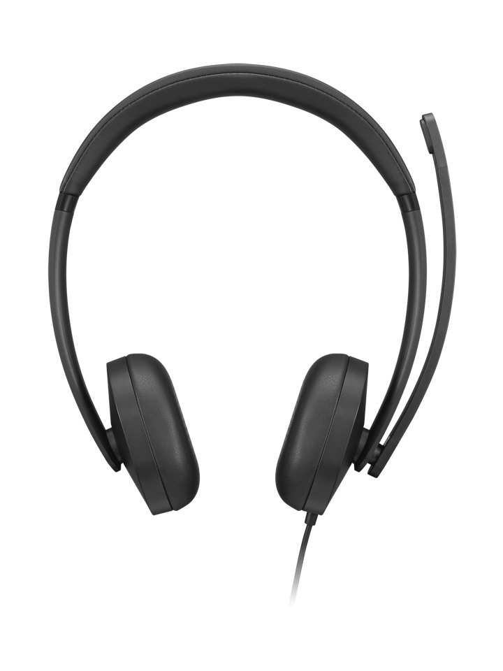 Lenovo VoIP Headset 5000 Слушалки Жичен Лента за глава Офис/Център за обаждания UBS тип C Черен
