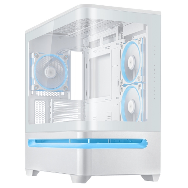 Case Asus Prime AP202 TG, mATX, White