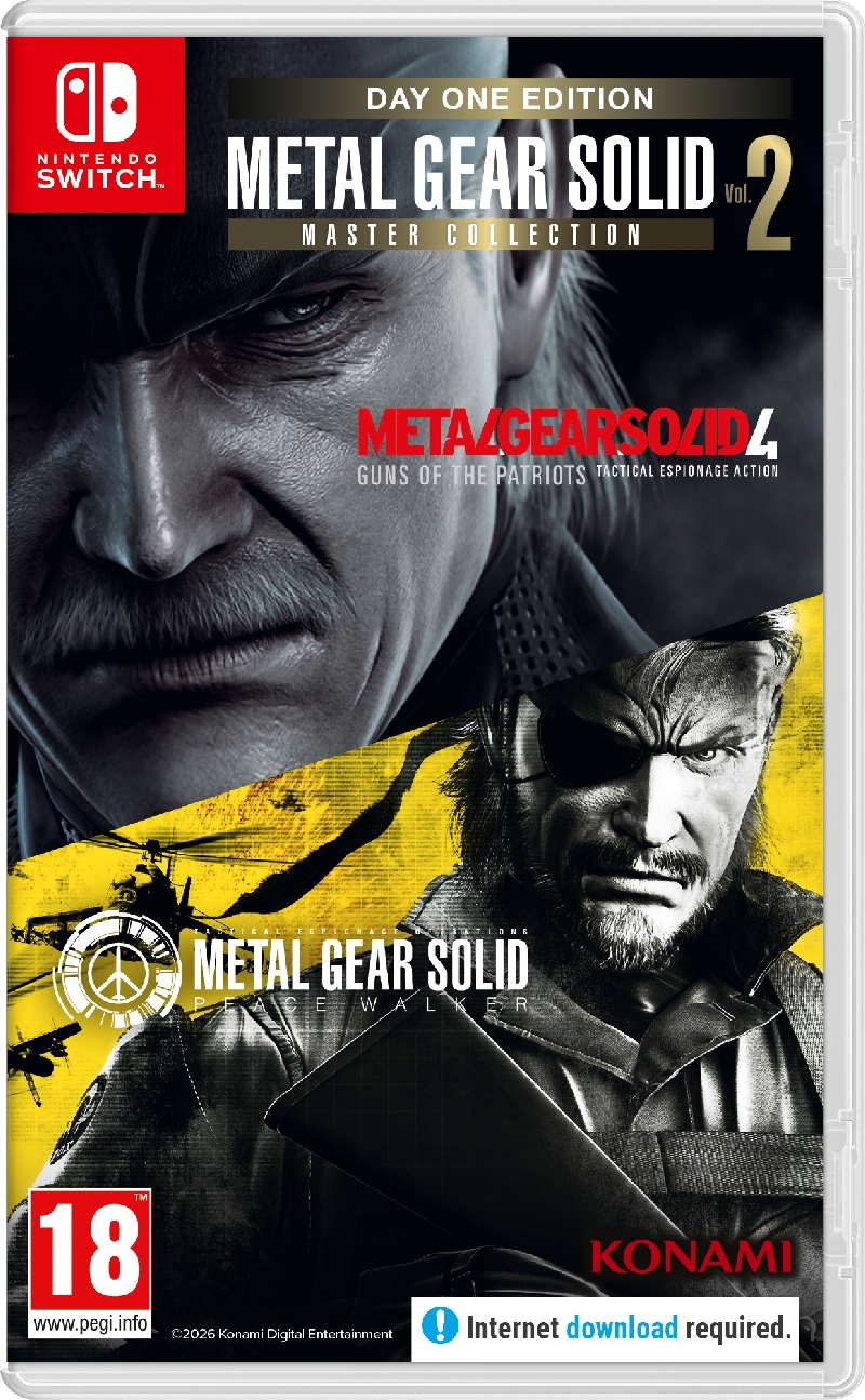 Metal Gear Solid: Master Collection Vol. 2 - Day One Edition (Nintendo Switch)