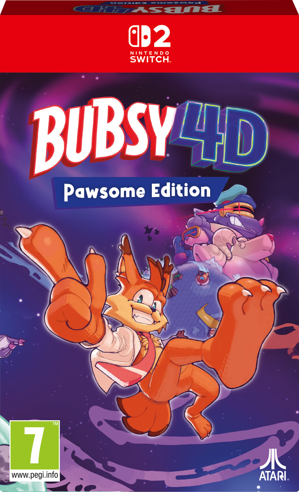 Bubsy 4D - Pawsome Edition (Nintendo Switch 2)